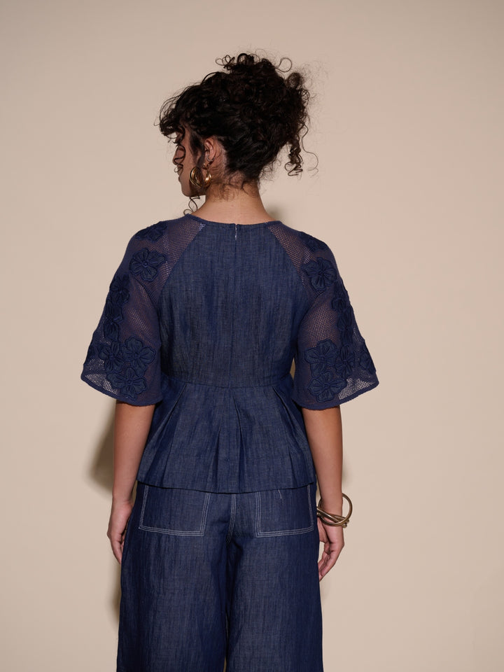 Blake Denim Top
