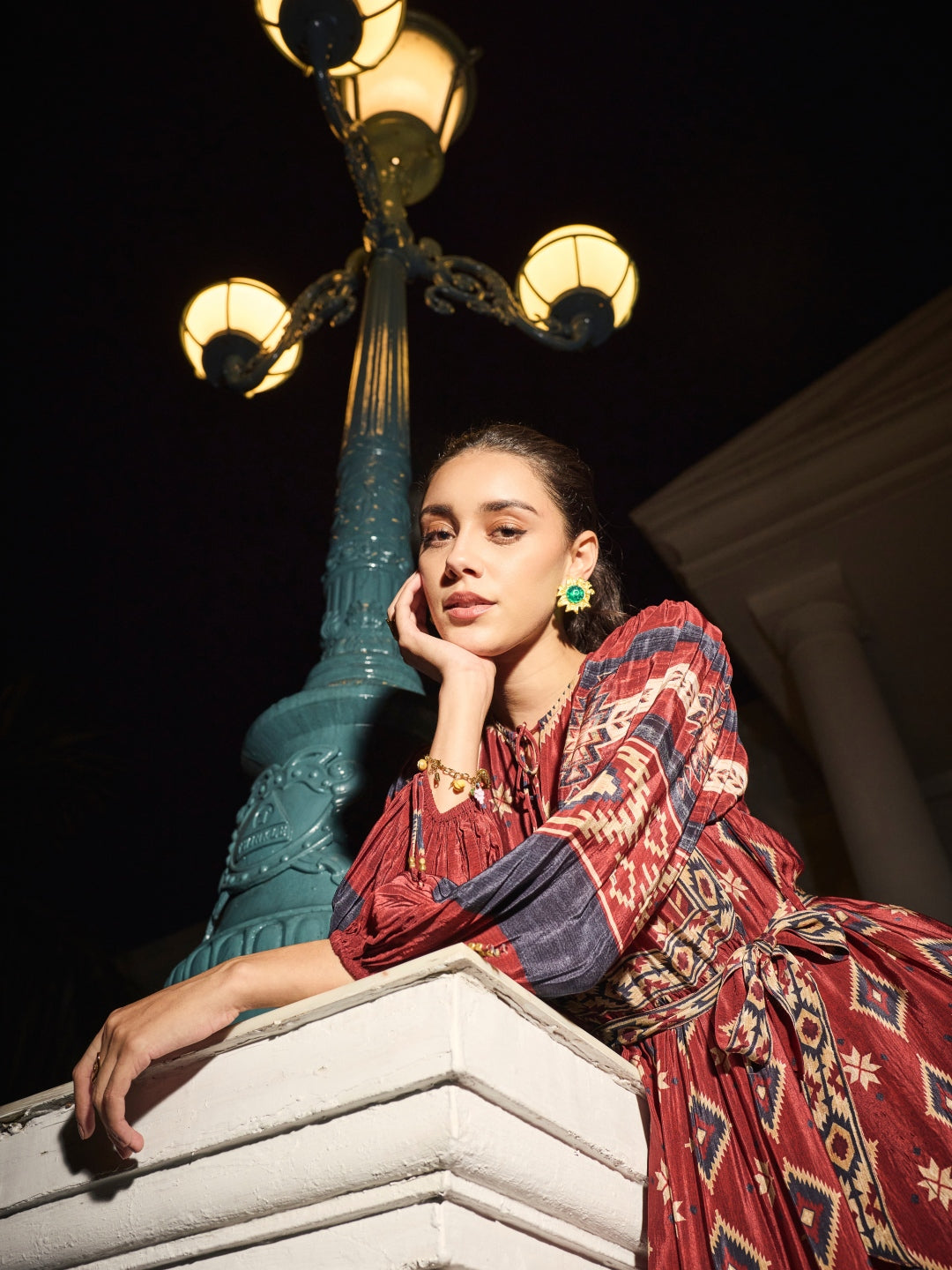 Adeline Printed Dress