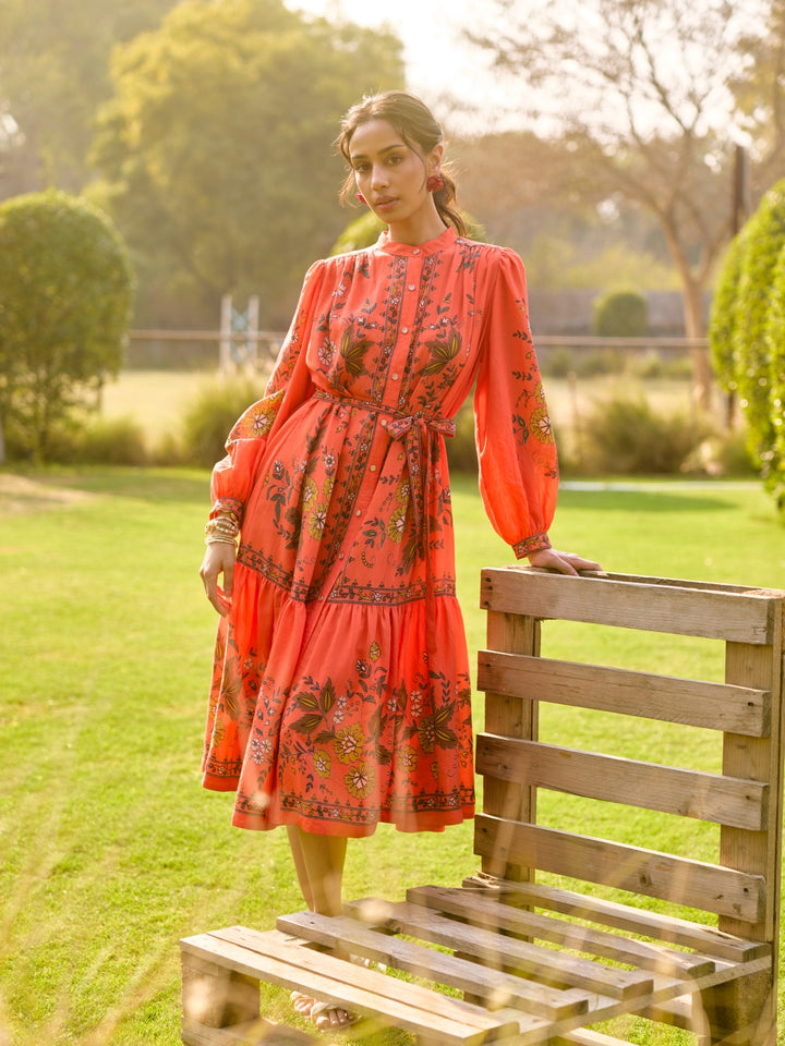 Freya Printed Dress