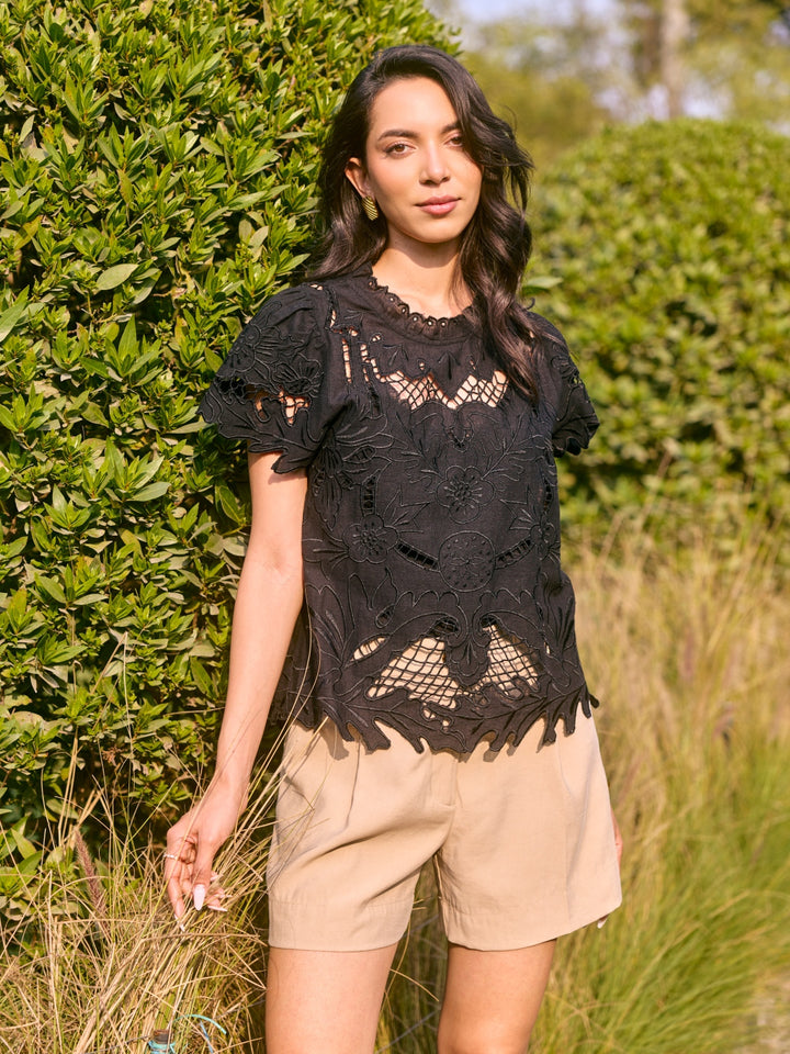 Isabell Cut-work Blouse