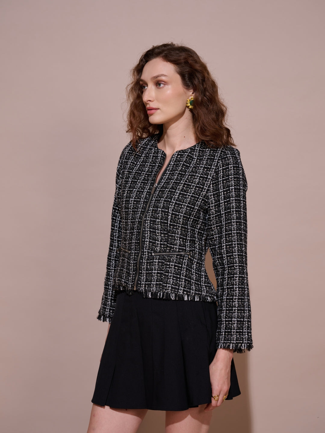 Sabrina Textured Jacket