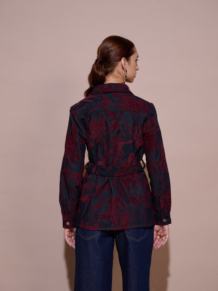 Denim Velvet Jacket
