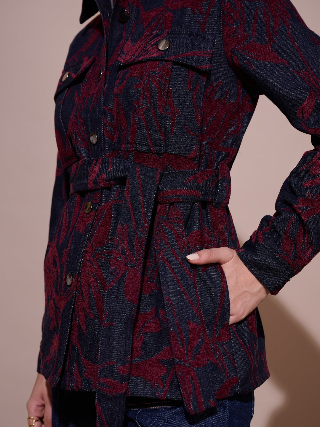 Denim Velvet Jacket