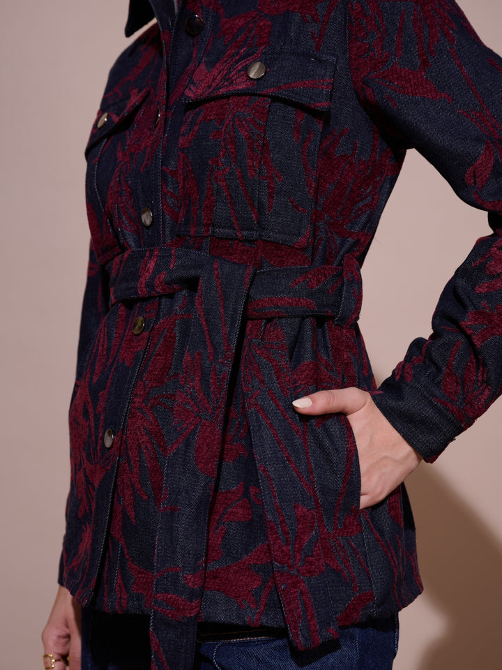 Denim Velvet Jacket