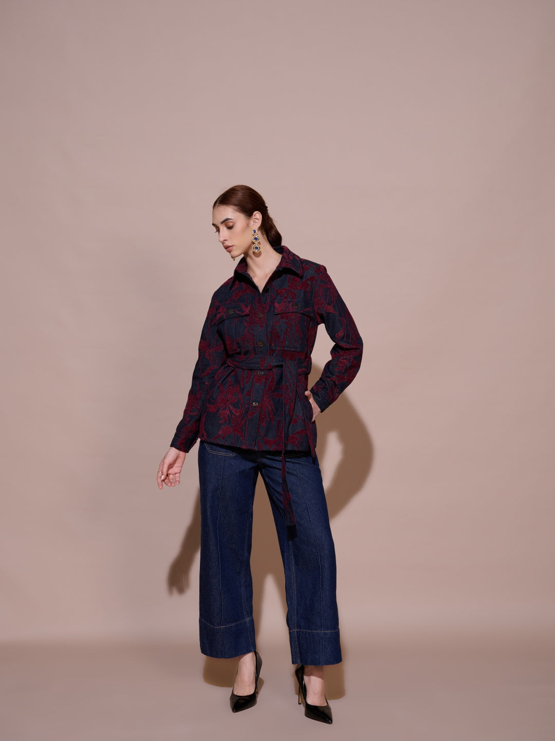 Denim Velvet Jacket