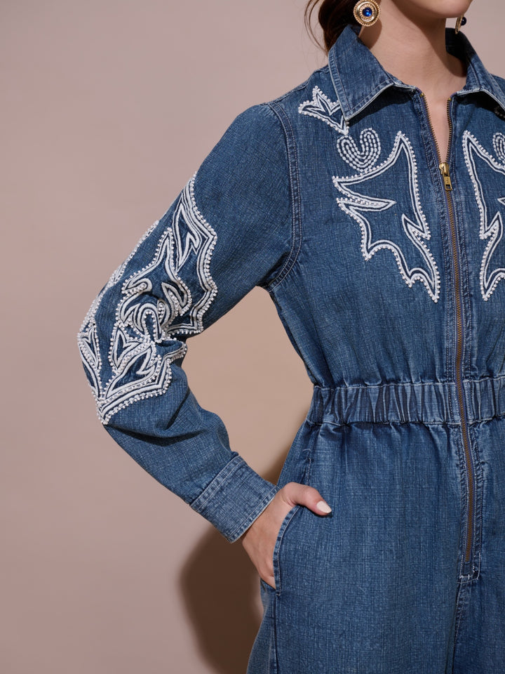 Lisa Denim Jumpsuit