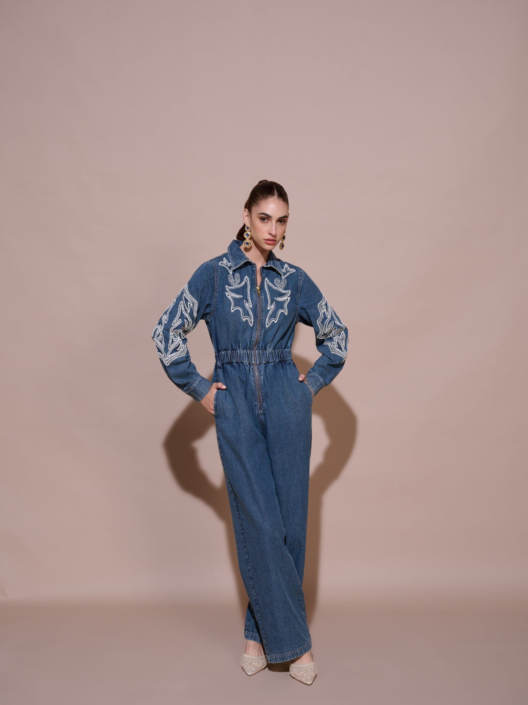 Lisa Denim Jumpsuit