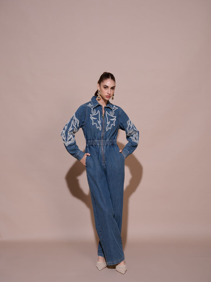 Lisa Denim Jumpsuit