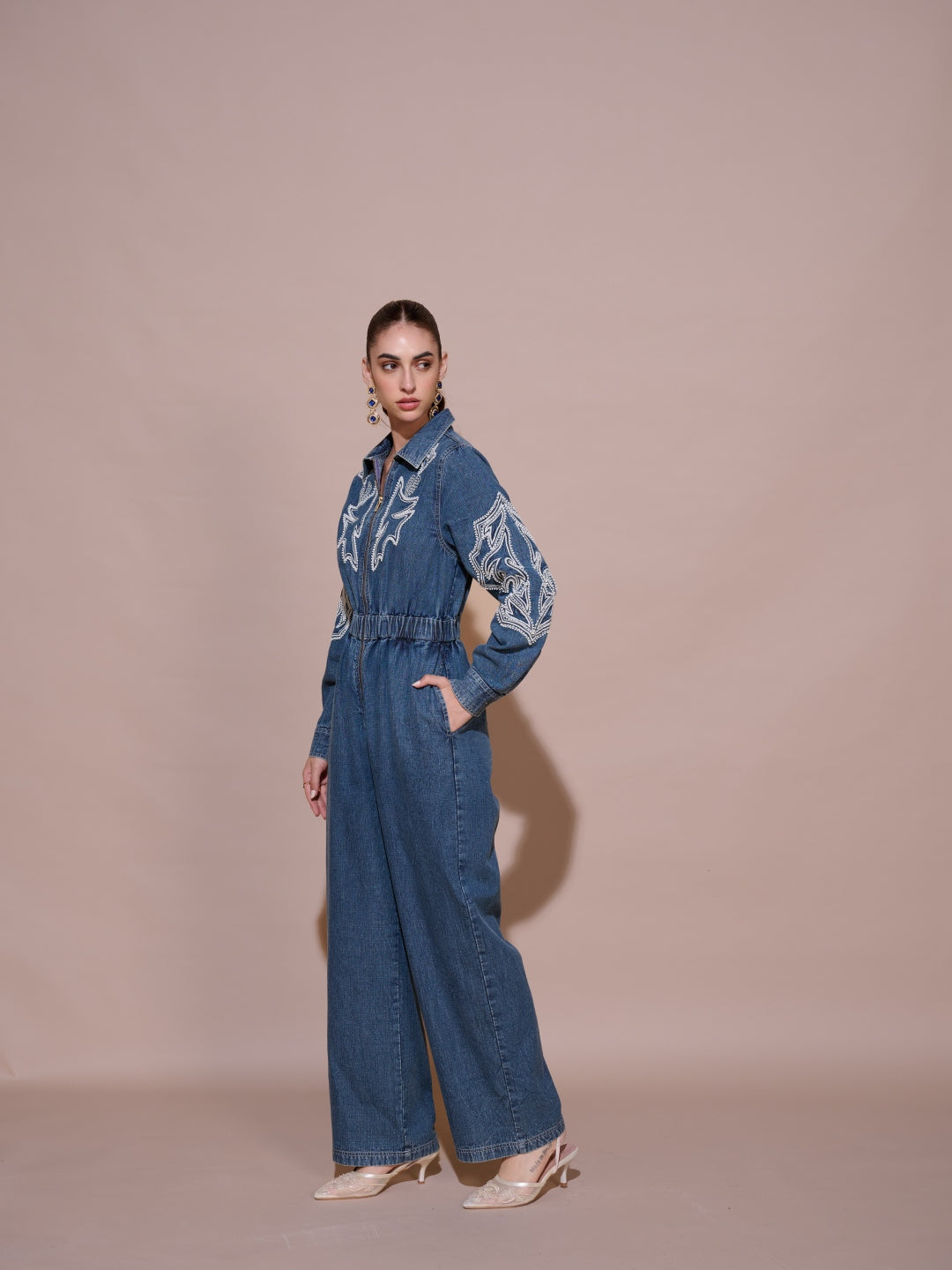 Lisa Denim Jumpsuit