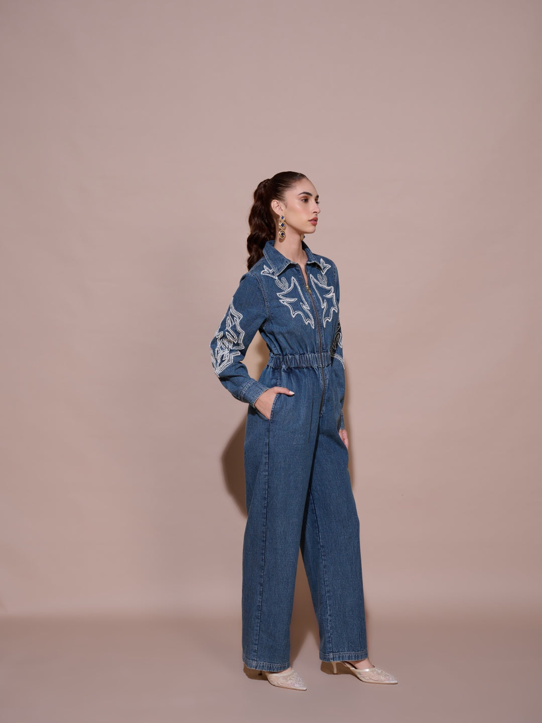 Lisa Denim Jumpsuit