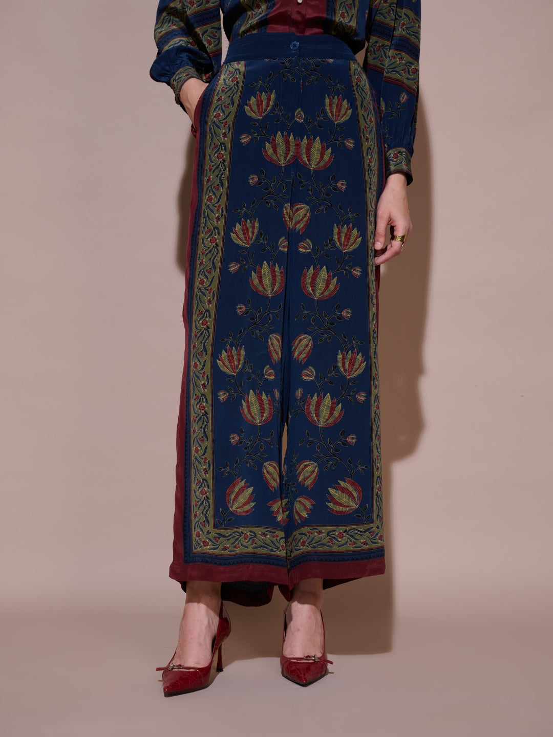 Cynthia Mulberry Pants