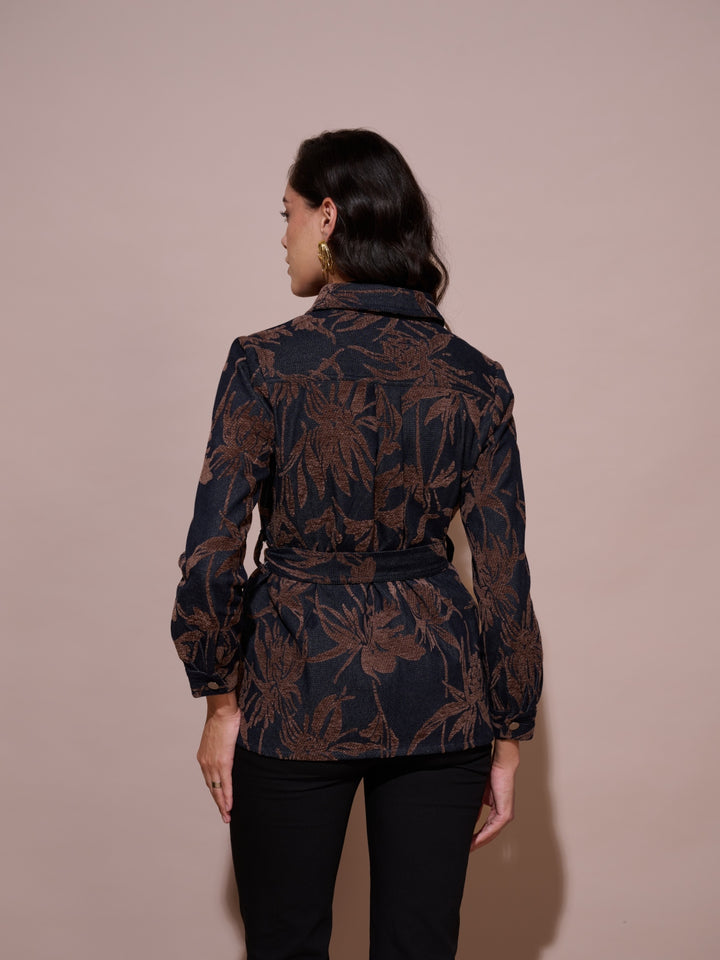 Denim Velvet Jacket