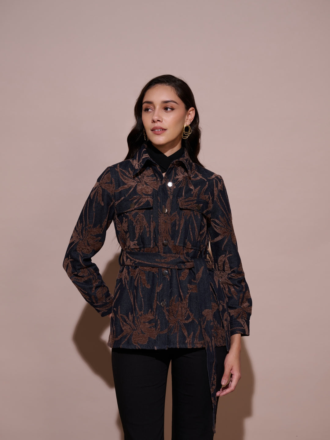 Denim Velvet Jacket