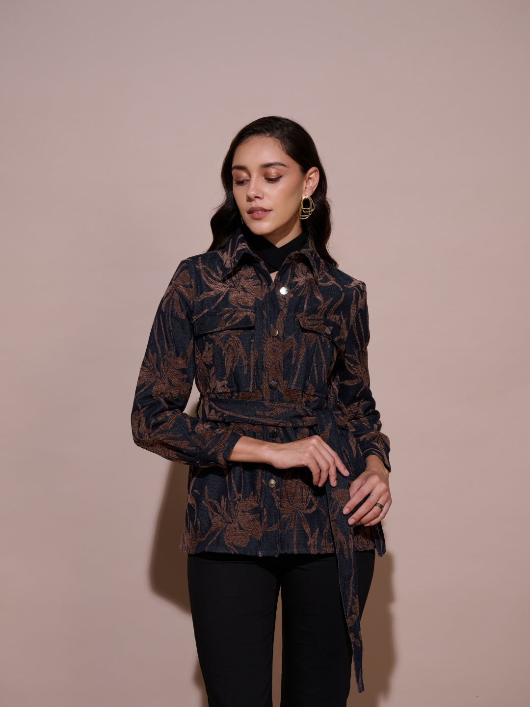 Denim Velvet Jacket