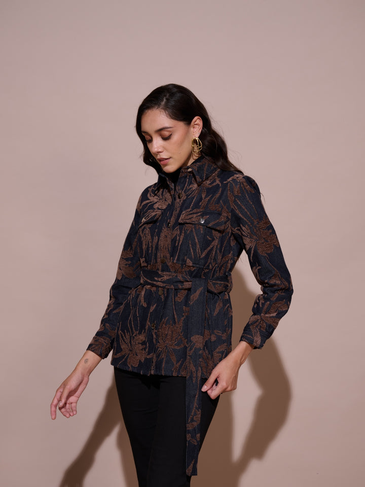 Denim Velvet Jacket