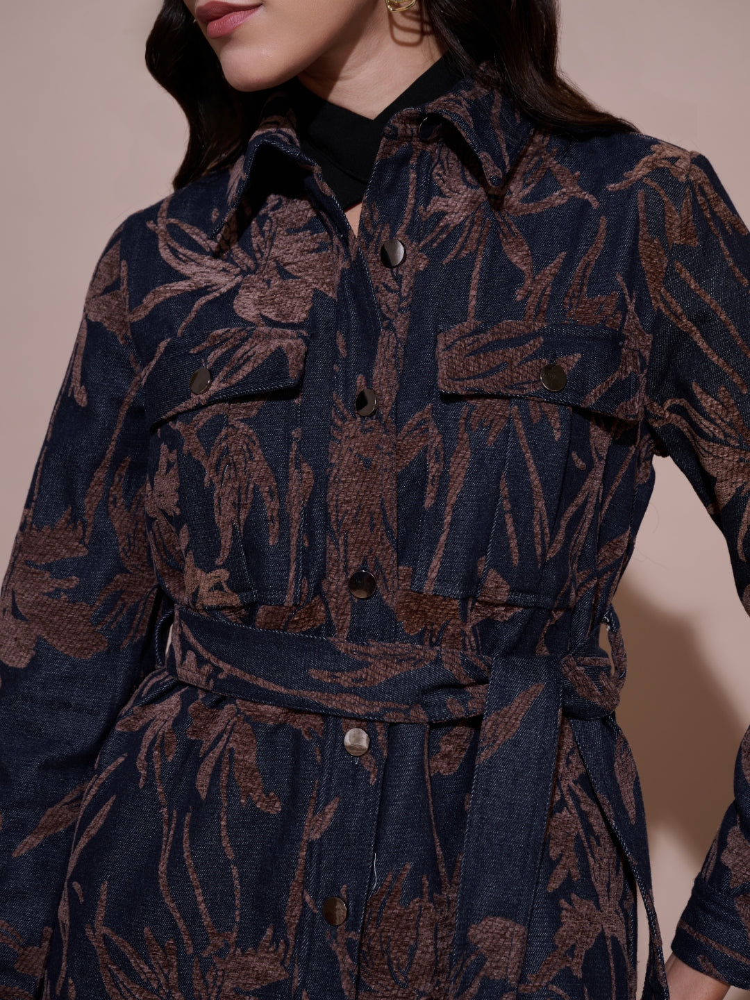 Denim Velvet Jacket