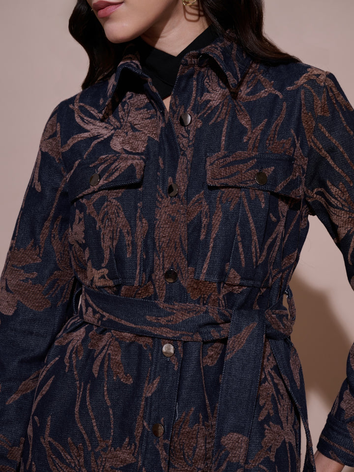 Denim Velvet Jacket