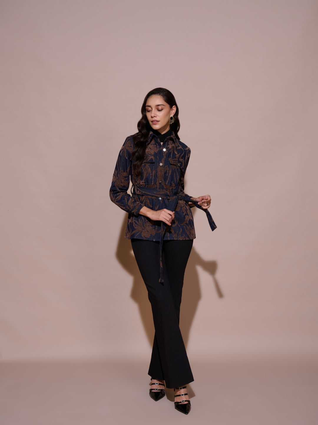 Denim Velvet Jacket