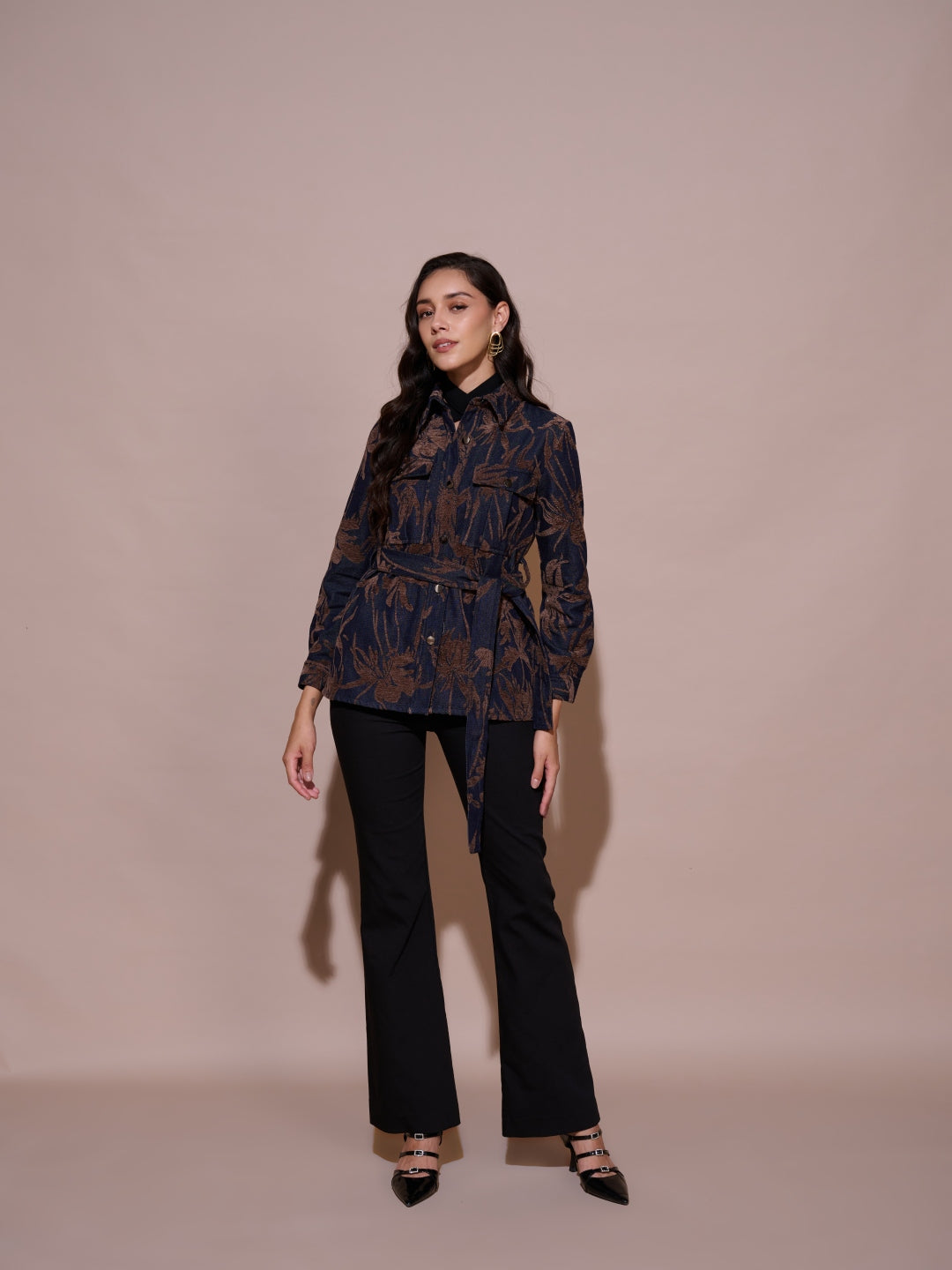 Denim Velvet Jacket