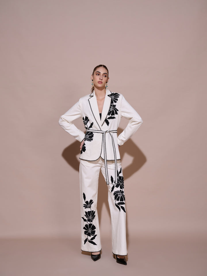 Bianca Embroidered Blazer