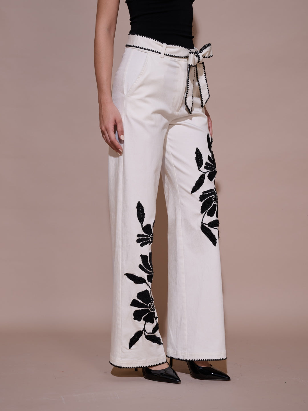 Bianca Embroidered Pants