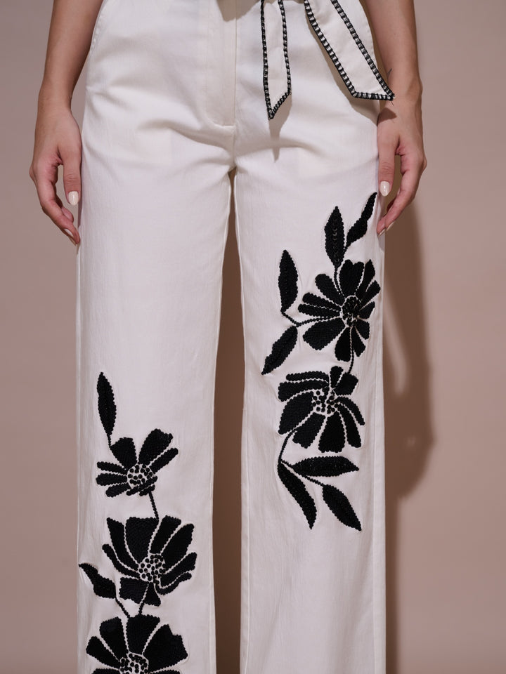 Bianca Embroidered Pants