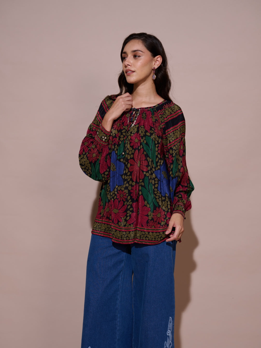 Ayanka Mulberry Top