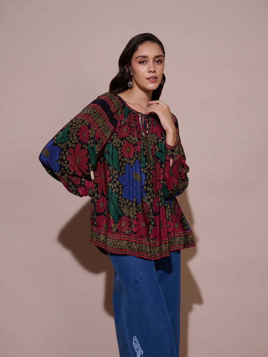 Ayanka Mulberry Top