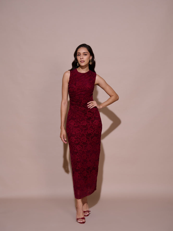 Monica Mesh Dress