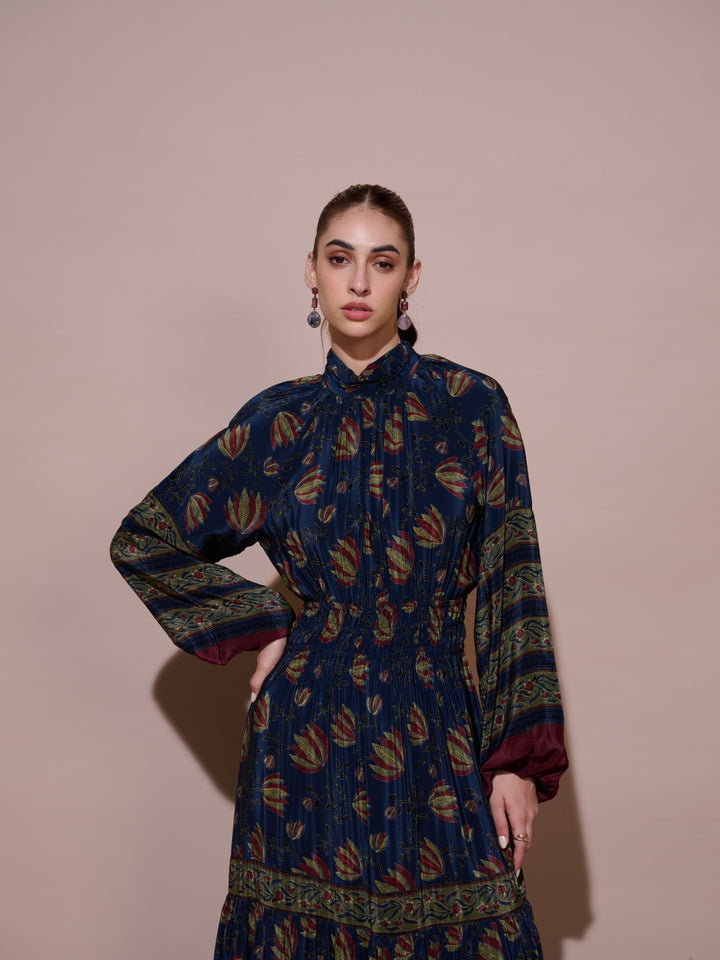 Cynthia Mulberry Dress