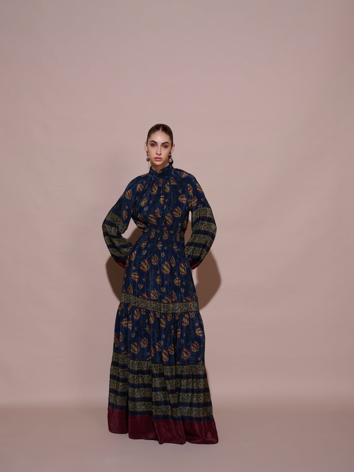 Cynthia Mulberry Dress