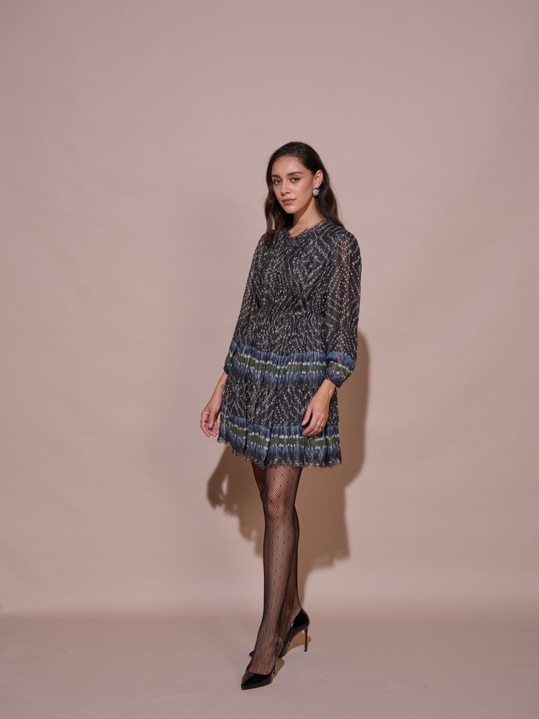 Rhea Lurex Dress