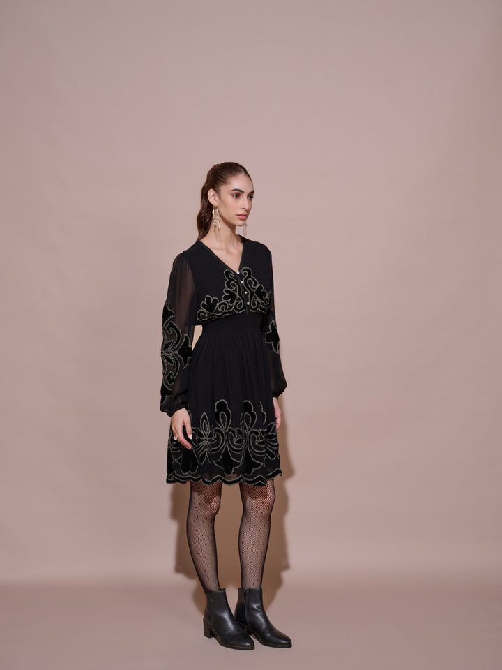 Eloise Embroidered Dress