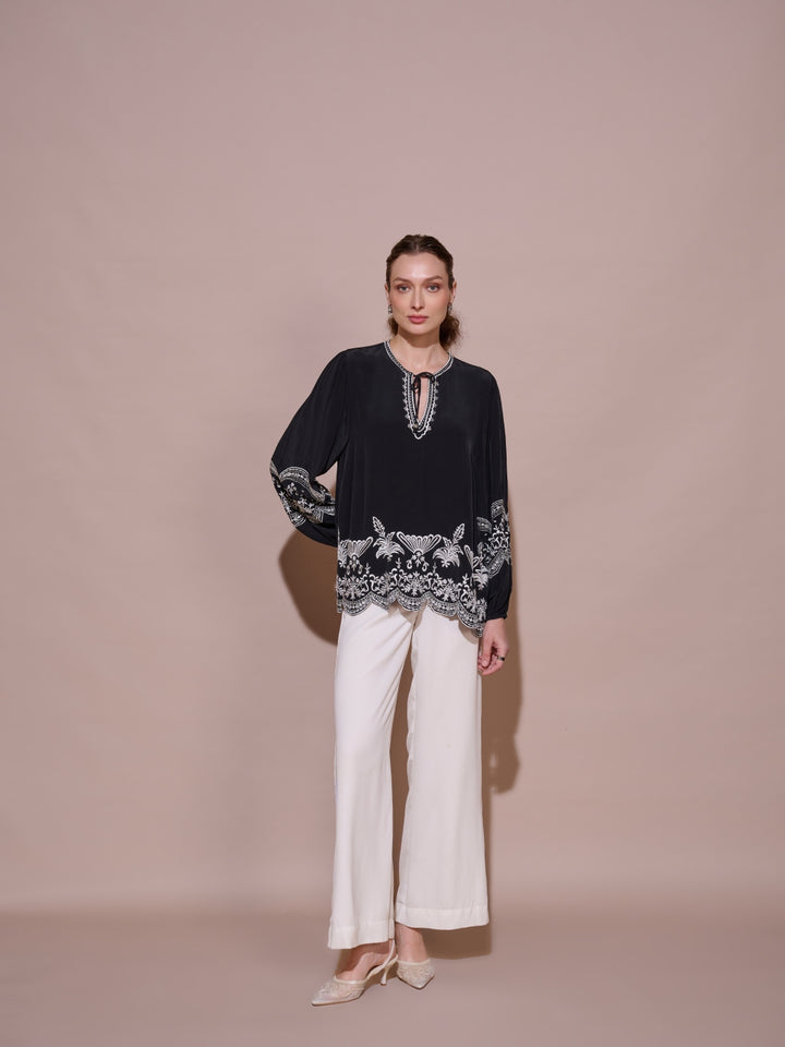 Nancy Embroidered Top