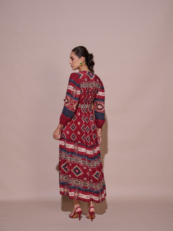 Adeline Printed Dress