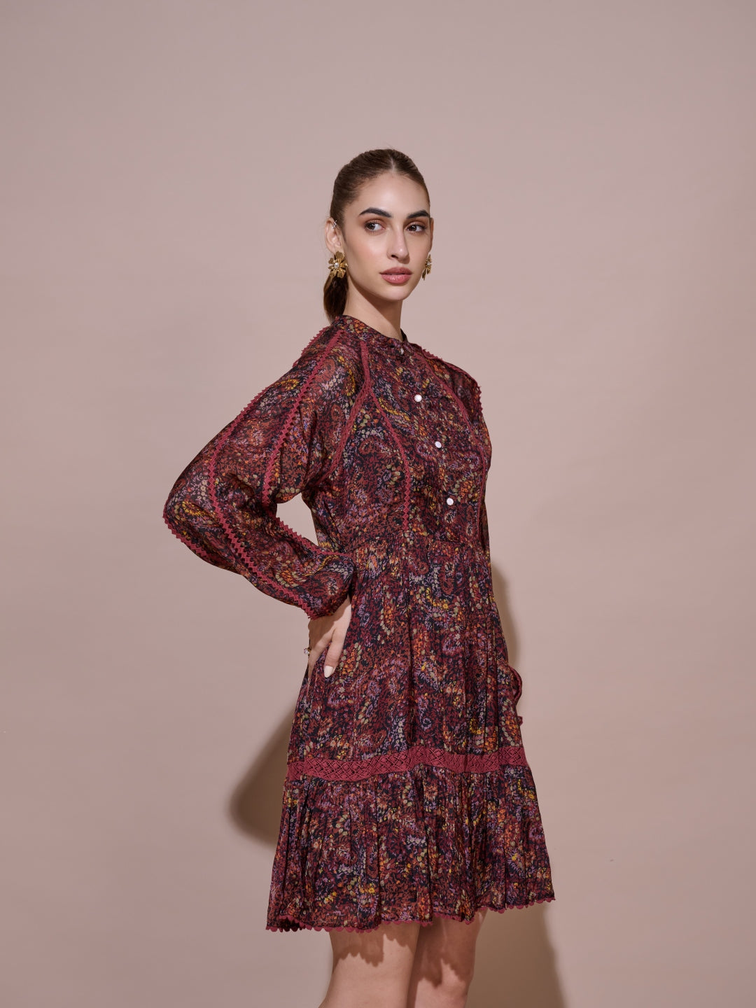 Arabelle Printed Midi