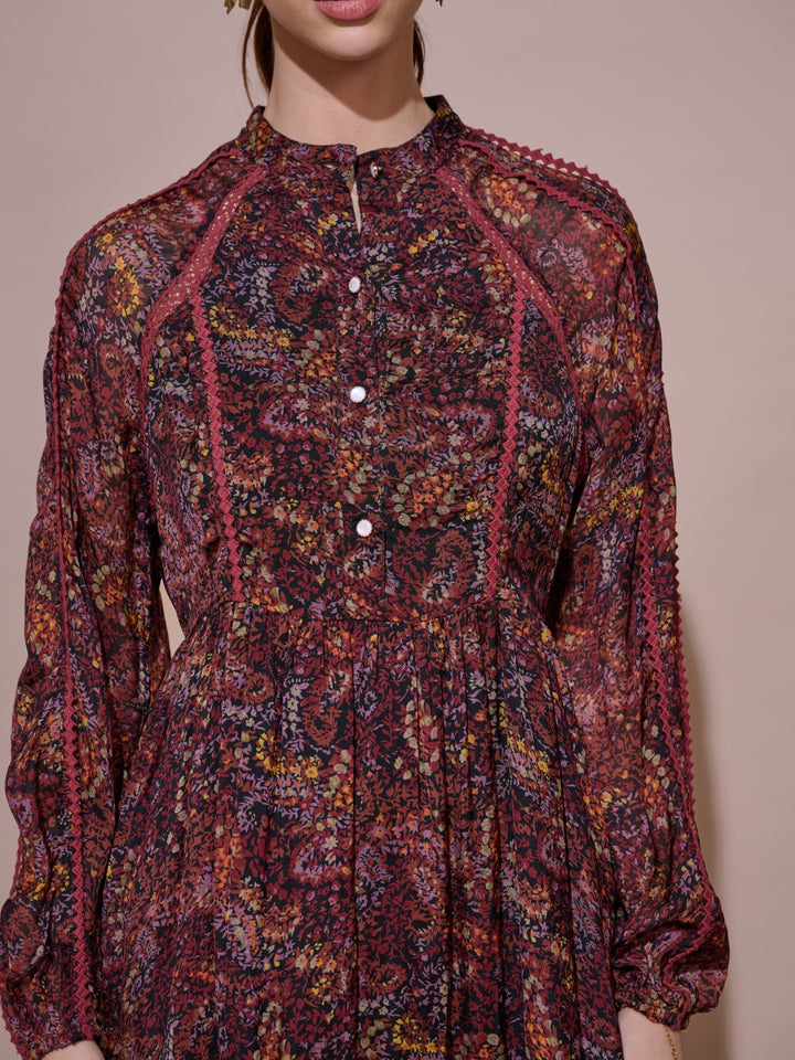 Arabelle Printed Midi