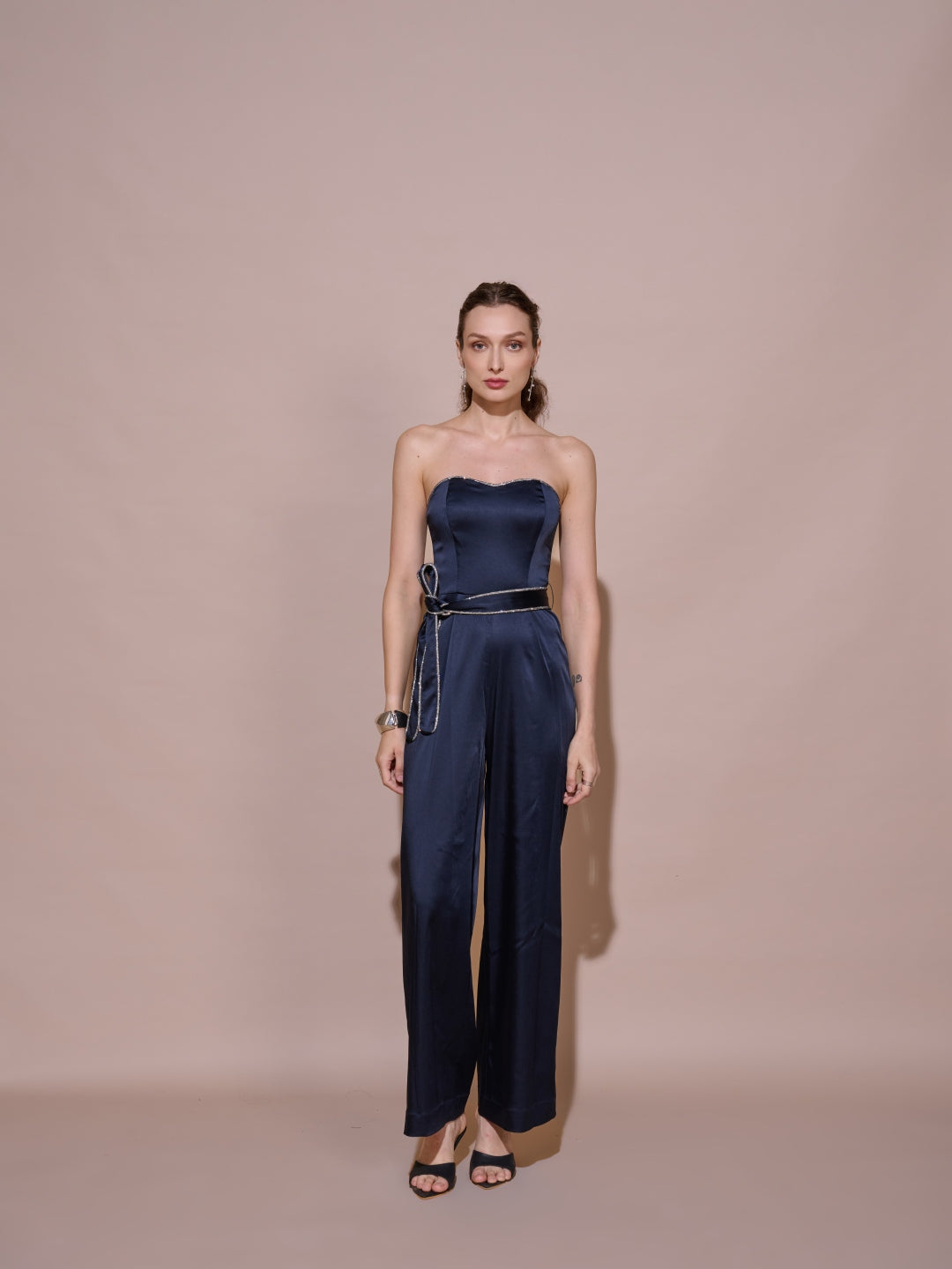 Clara Satin Jumpsuit