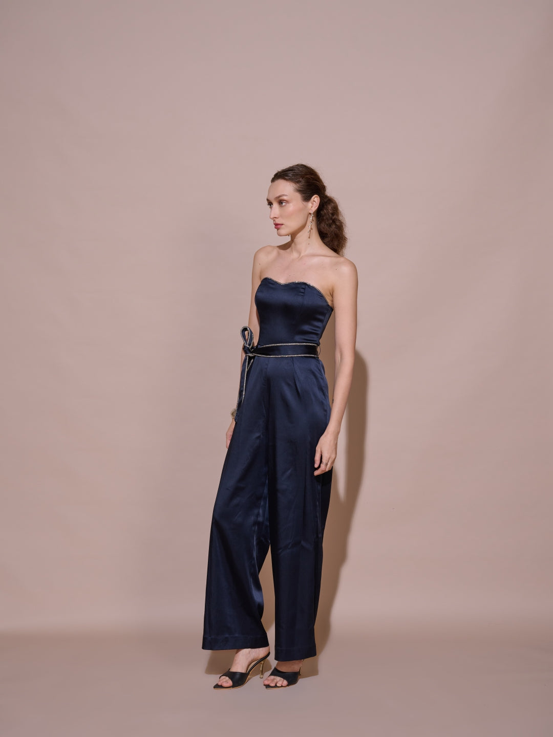 Clara Satin Jumpsuit