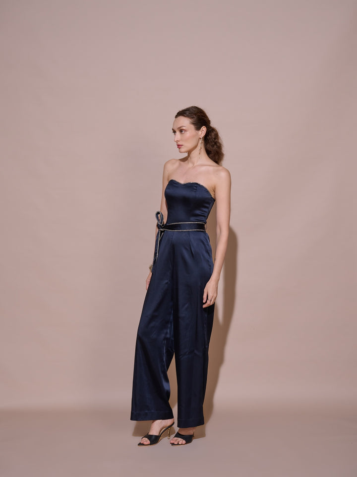 Clara Satin Jumpsuit