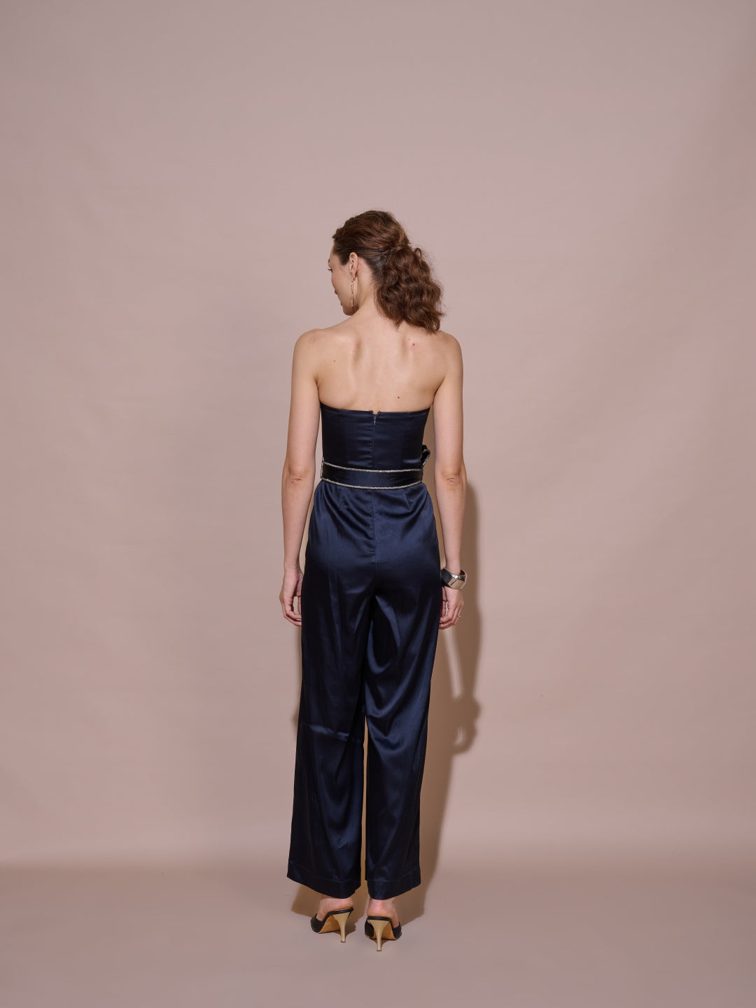 Clara Satin Jumpsuit