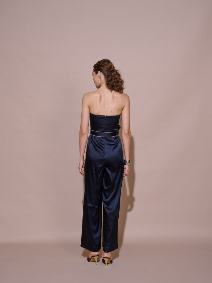 Clara Satin Jumpsuit