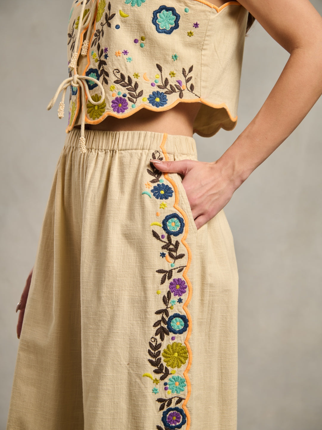 Margot Embroidered Pants