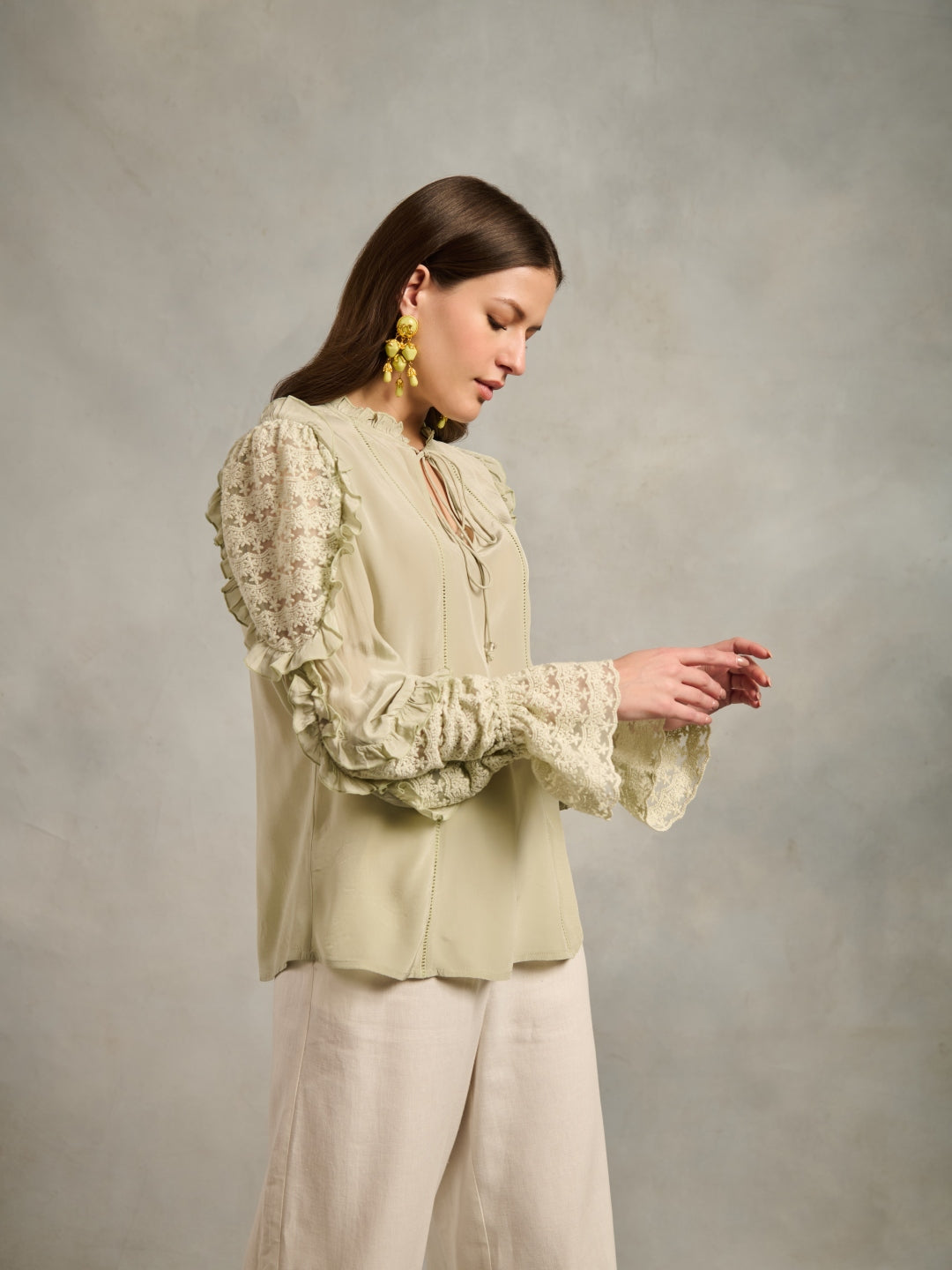 Jade Viscose Blouse