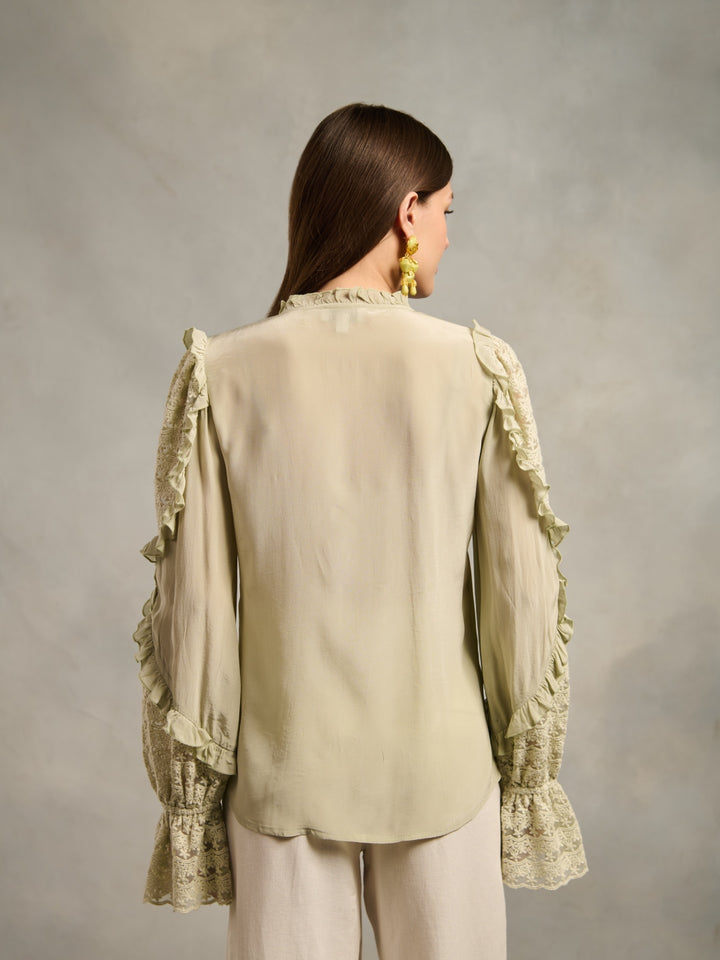 Jade Viscose Blouse
