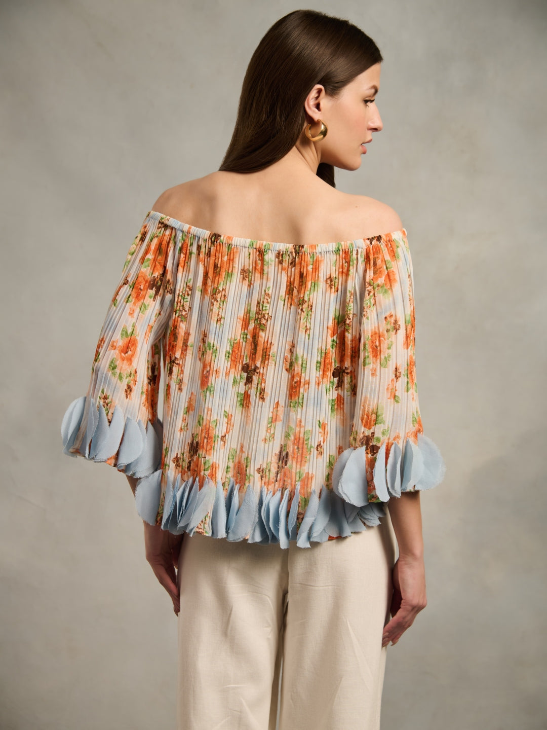 Julie Pleated Blouse