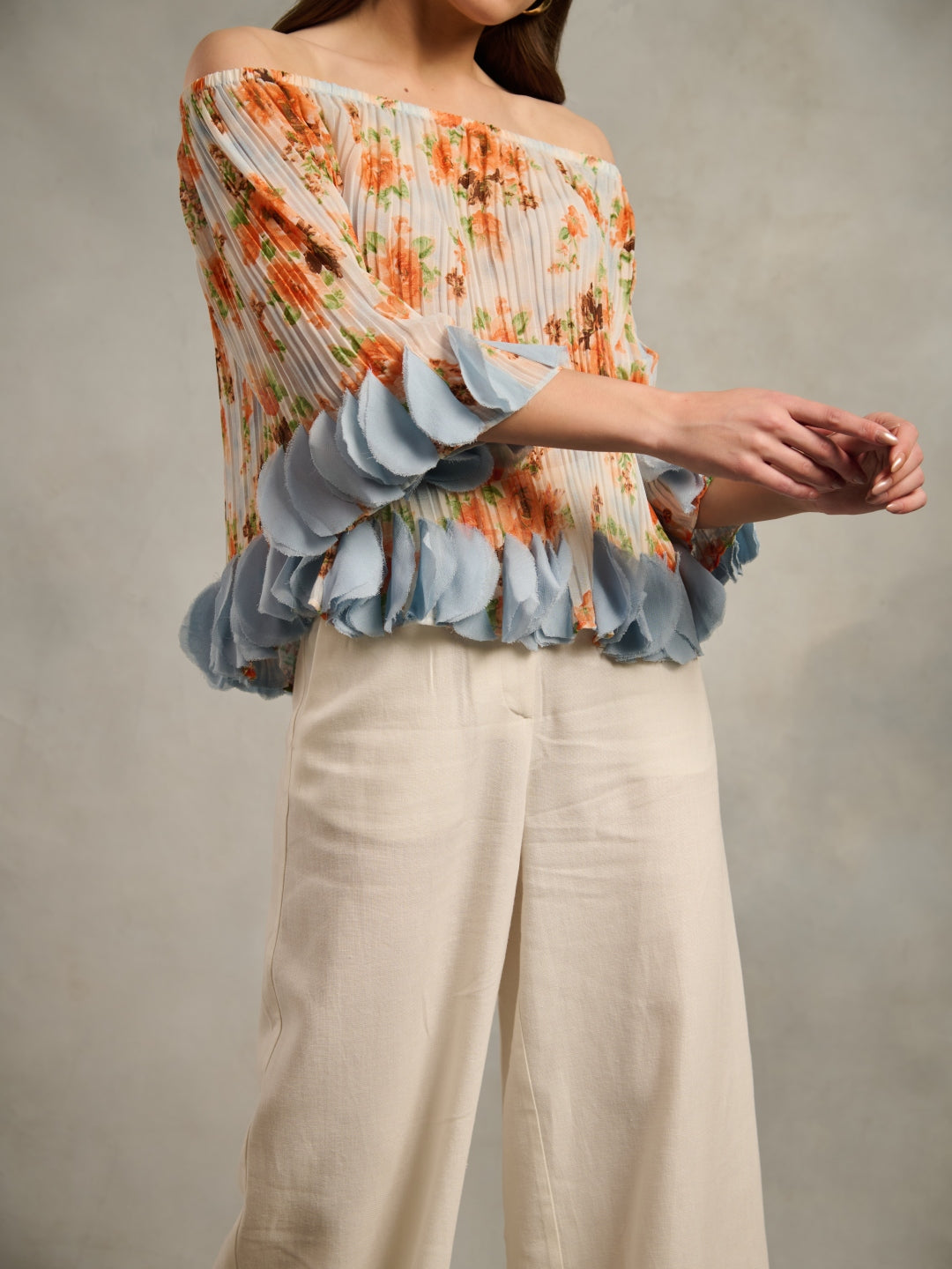 Julie Pleated Blouse