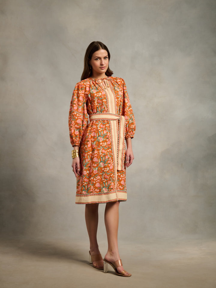 Magnolia Printed Dress