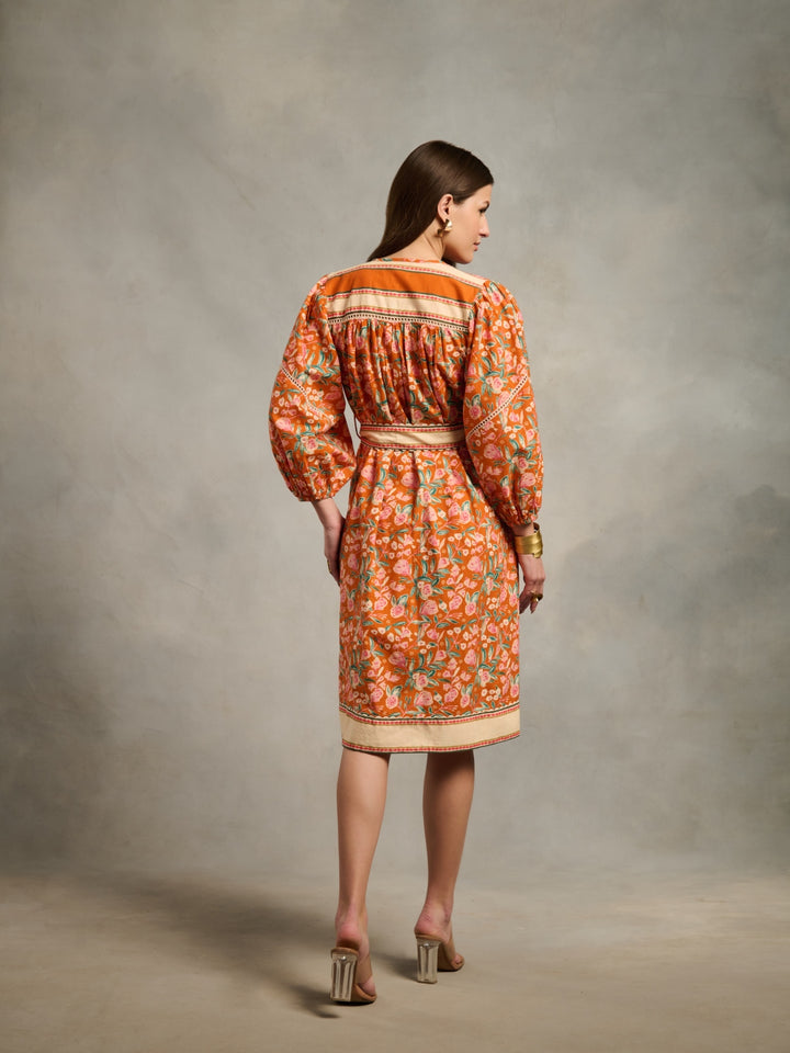 Magnolia Printed Dress