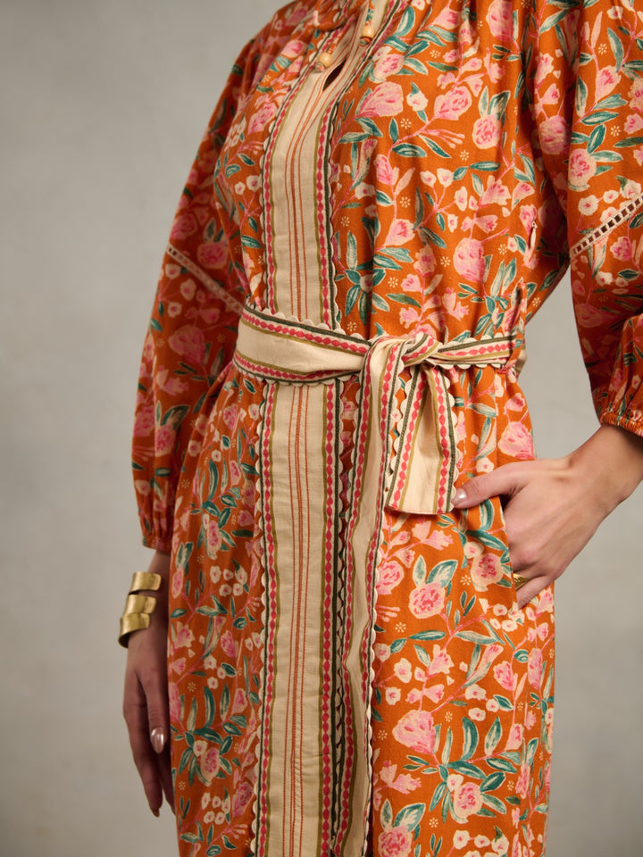 Magnolia Printed Dress